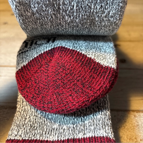 Men's Dickies Steel Toe Crew Performance Thermals Heavyweight Cotton 3 Pair Red - Picture 13 of 16